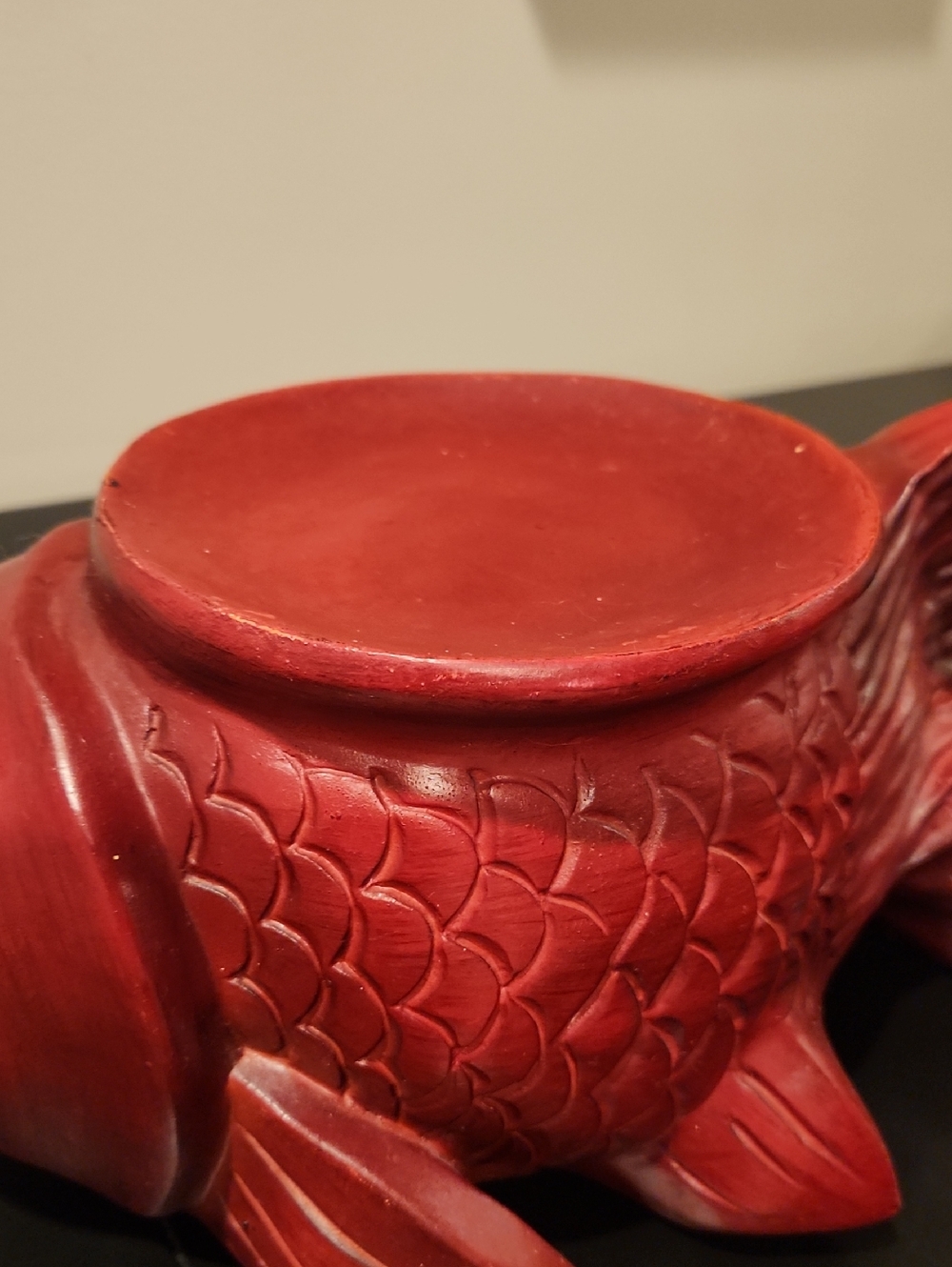 Red Goldfish Candle Holder - Picture 6 of 8